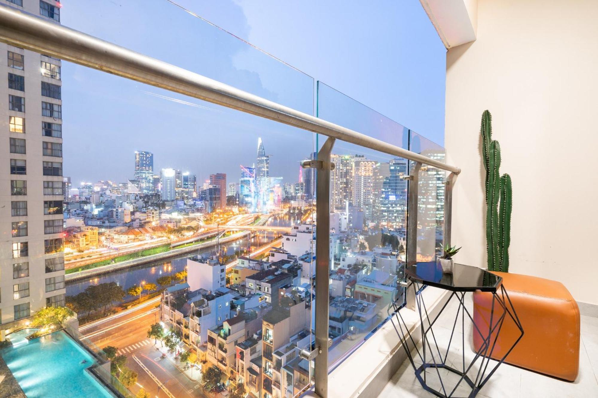הו צ'י מין סיטי Otis Millennium Saigon Balcony Apartment מראה חיצוני תמונה