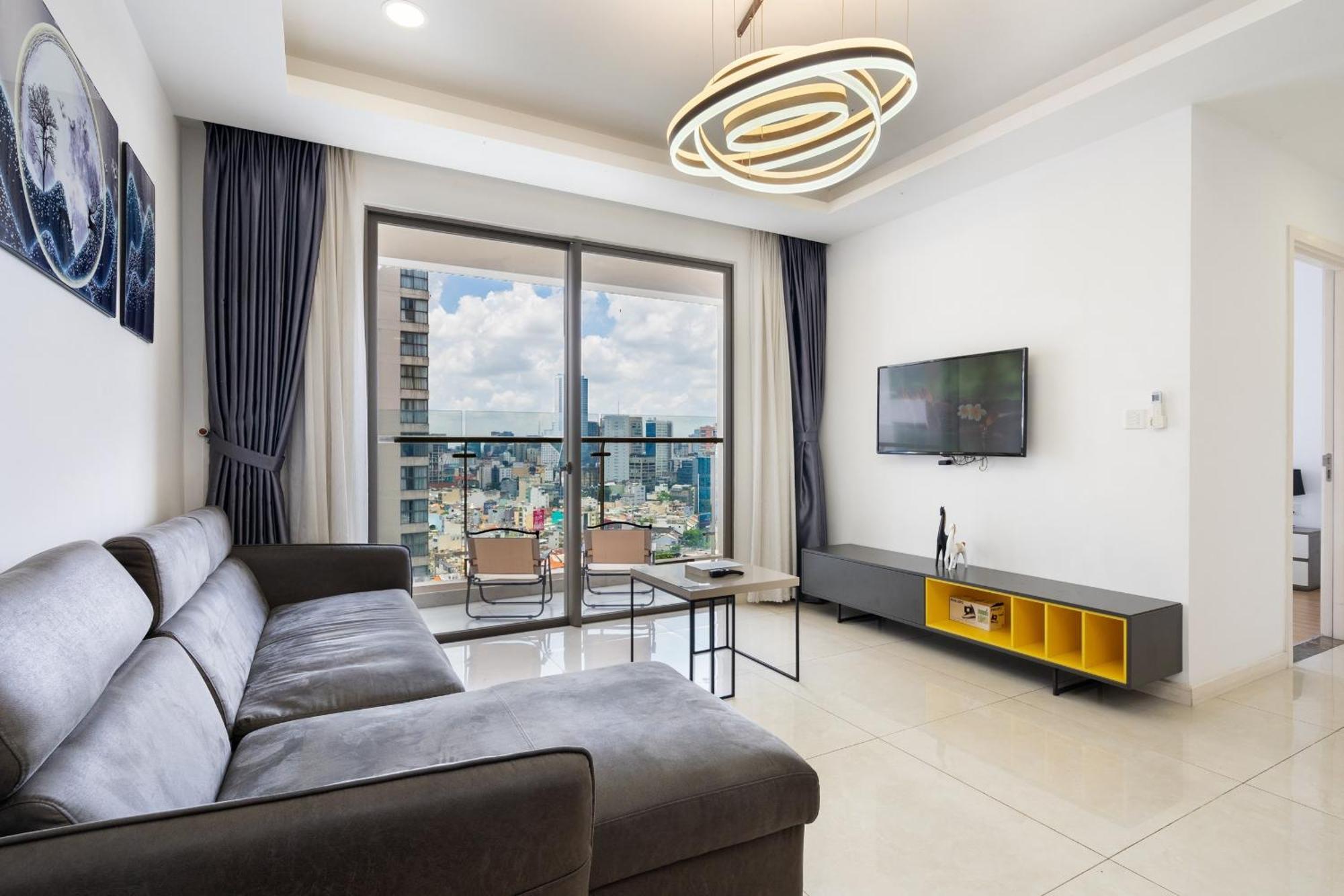 הו צ'י מין סיטי Otis Millennium Saigon Balcony Apartment מראה חיצוני תמונה