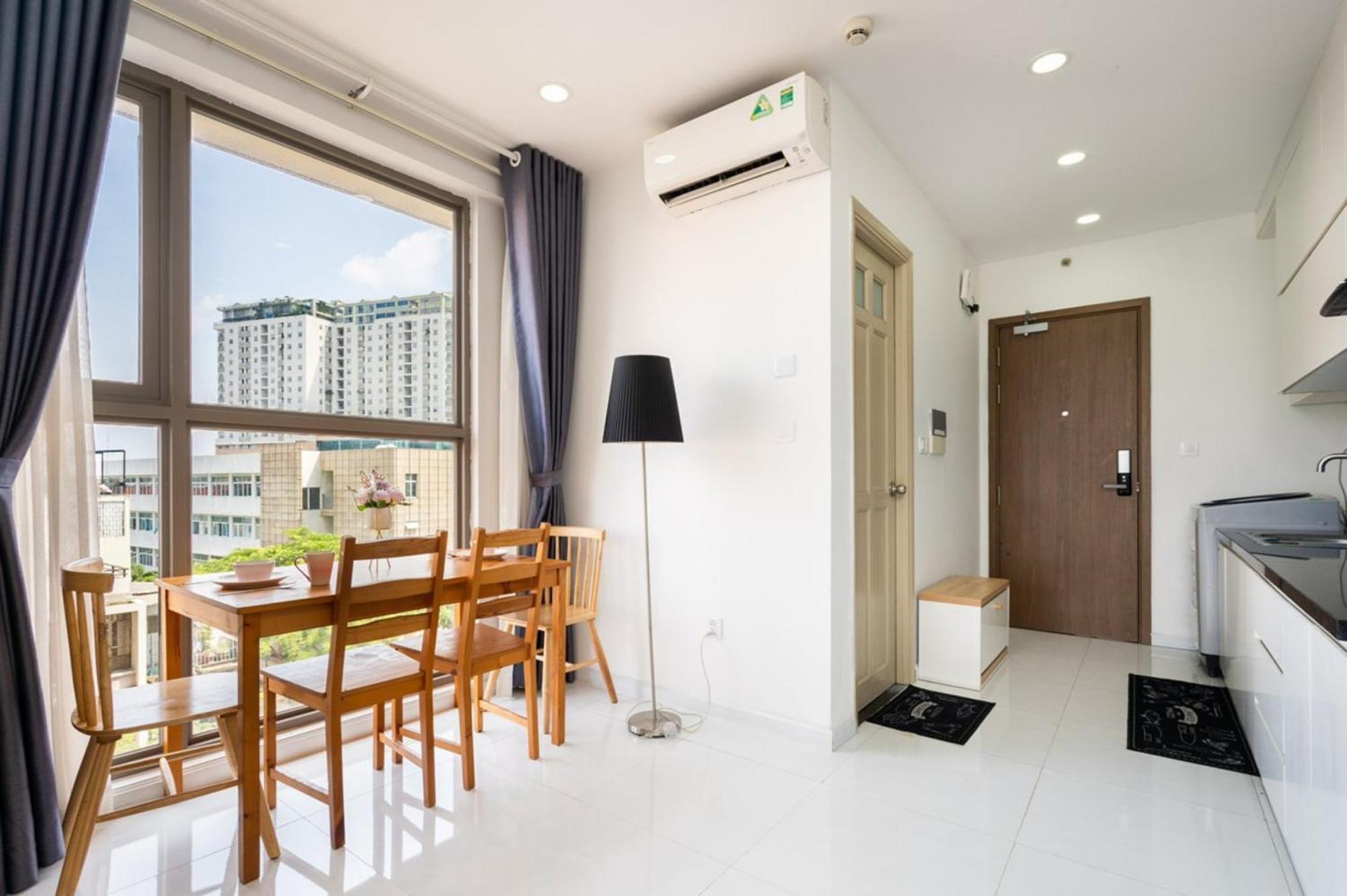 הו צ'י מין סיטי Otis Millennium Saigon Balcony Apartment חדר תמונה