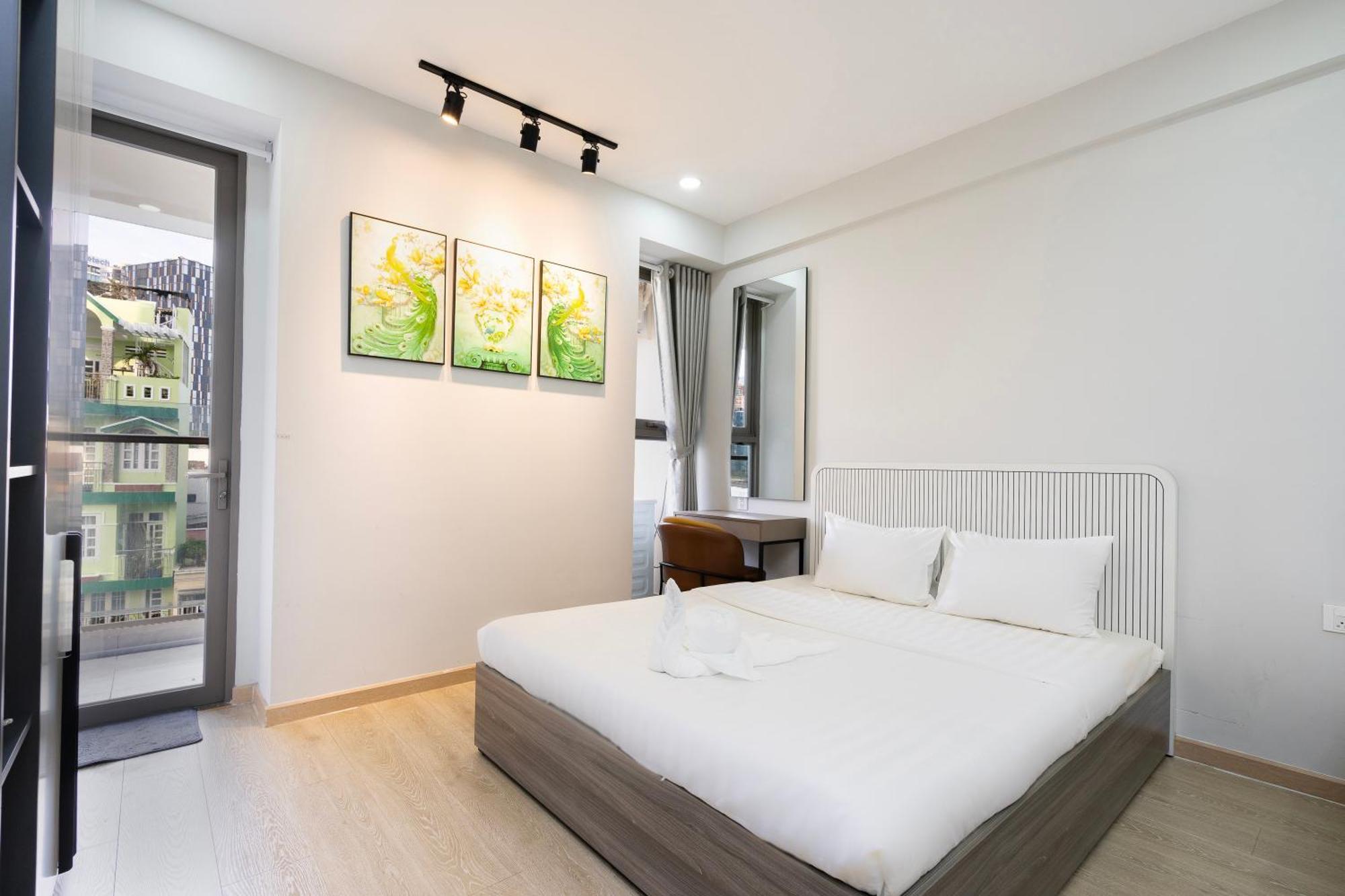הו צ'י מין סיטי Otis Millennium Saigon Balcony Apartment חדר תמונה