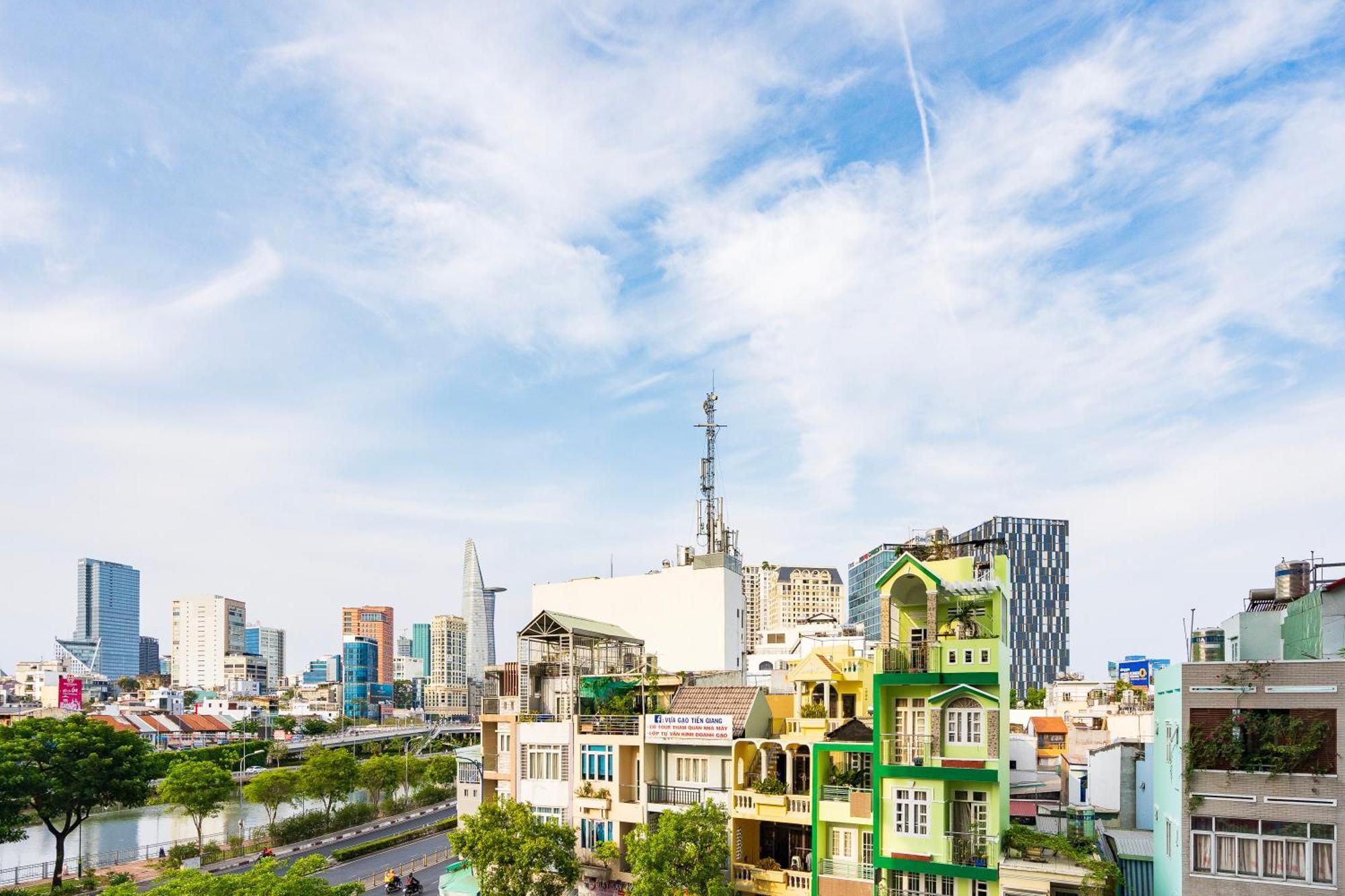 הו צ'י מין סיטי Otis Millennium Saigon Balcony Apartment חדר תמונה
